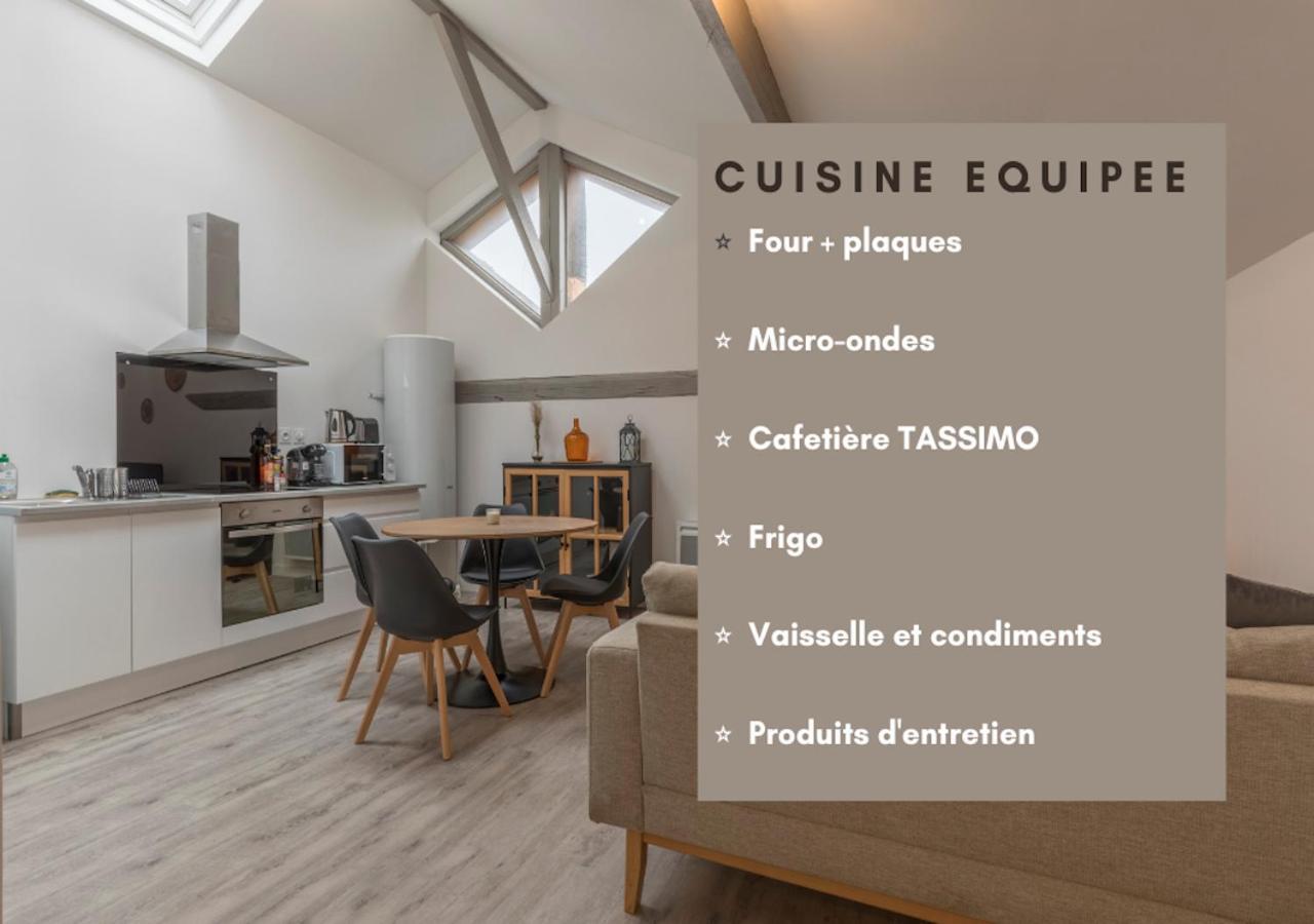 Atypique - 2 Chambres Avec Salles De Bains, Cuisine Equipee, Parking Gratuit カステルサラザン エクステリア 写真